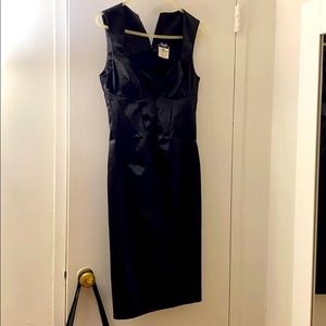 D&G black silky dress
